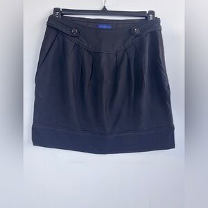 Martin + Osa Black Mini Skirt with Pockets sz 6